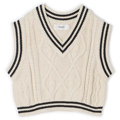 【ジェーンスミス/JANE SMITH】のKNIT CABLE TILDEN VEST インテリア・キッズ・メンズ・レディースファッション・服の通販 founy(ファニー) https://founy.com/ ファッション Fashion レディースファッション WOMEN アウター Coat Outerwear トップス・カットソー Tops/Tshirt ニット Knit Tops ベスト/ジレ Gilets/Vests ロング Long |ID: prp329100004344002 ipo3291000000030964494