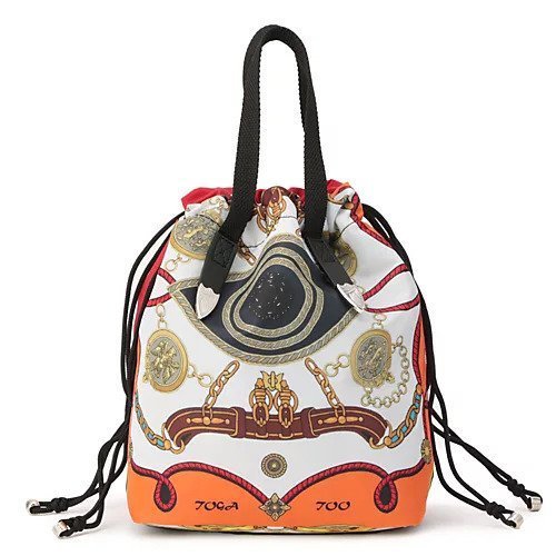 【トーガ トゥ/TOGA TOO】のPrint drawstring bag インテリア・キッズ・メンズ・レディースファッション・服の通販 founy(ファニー) https://founy.com/ ファッション Fashion レディースファッション Ladies' Fashion Online バッグ Bag 2025年 2025 2025春夏・S/S Ss,Spring/Summer,2025 ウエスタン Western スカーフ Scarf ドローコード Draw Cord バランス Balance 巾着 Purse |ID: prp329100004344019 ipo3291000000032525635