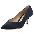 【ジャンビト ロッシ/GIANVITO ROSSI】のポインテッドトゥパンプス(スエード) ネイビー|ID: prp329100004344040 ipo3291000000032272509