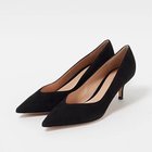 【ジャンビト ロッシ/GIANVITO ROSSI】のポインテッドトゥパンプス(スエード) ブラック|ID: prp329100004344040 ipo3291000000032272511