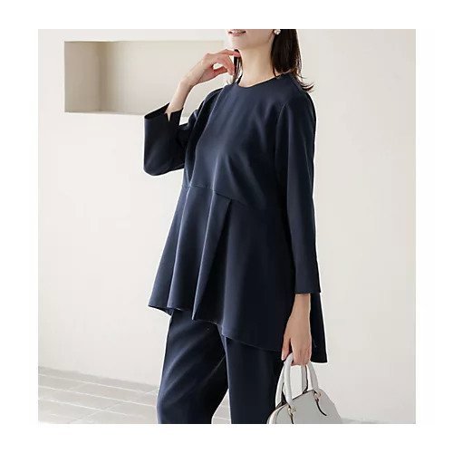 【エルーラ/Elura】のセレモニーダブルクロスフレアプルオーバー インテリア・キッズ・メンズ・レディースファッション・服の通販 founy(ファニー) https://founy.com/ ファッション Fashion レディースファッション WOMEN トップス・カットソー Tops/Tshirt プルオーバー Pullover セットアップ Set Up セレモニー Ceremony ダブル Double バランス Balance パール Pearl フレア Flare ペプラム Peplum ボトム Bottom エレガント 上品 Elegant 定番 Standard ビジネス 仕事 通勤 Business |ID: prp329100004345162 ipo3291000000030328500