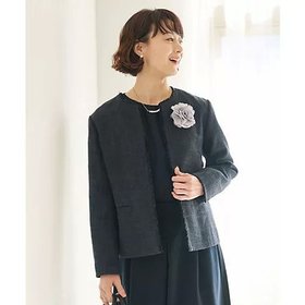 【エルーラ/Elura】 セレモニーツイードクルージャケット人気、トレンドファッション・服の通販 founy(ファニー) ファッション Fashion レディースファッション WOMEN アウター Coat Outerwear ジャケット Jackets ジャケット Jacket スタイリッシュ Stylish セレモニー Ceremony ツイード Tweed トレンド Trend バランス Balance エレガント 上品 Elegant 定番 Standard |ID:prp329100004345208