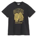 【ガニー/GANNI】のBasic Jersey Owls Relaxed T-shirt Phantom|ID: prp329100004348071 ipo3291000000032524278