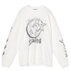 【ガニー/GANNI】のFuture Heavy Jersey Moon Long Sleeve T-shirt Egret|ID: prp329100004348075 ipo3291000000030357684
