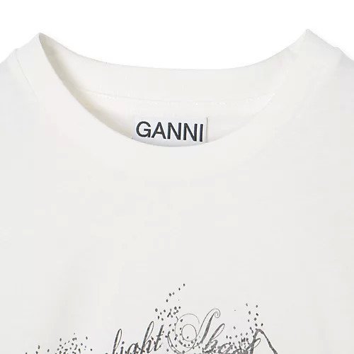 【ガニー/GANNI】のFuture Heavy Jersey Moon Long Sleeve T-shirt 人気、トレンドファッション・服の通販 founy(ファニー) 　ファッション　Fashion　レディースファッション　Fashion for Women　トップス・カットソー　Cut & Sew Tops　シャツ・ブラウス・オフィスカジュアル　Elegant Blouses & Button-Ups　ロングTシャツ・Tシャツ　Longline T-Shirts & Tees　2025年　2025　2025春夏・S/S　Spring/Summer 2025 SS25　イラスト　Illustration　プリント　Print, Printed Pattern　モノトーン　Monotone, Black and White　洗える　Machine Washable　長袖　Long Sleeve, Full Sleeve　other-3|ID: prp329100004348075 ipo3291000000031267638