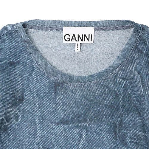 【ガニー/GANNI】のMarl Mesh Long Sleeve Crew Neck Blouse 人気、トレンドファッション・服の通販 founy(ファニー) 　ファッション　Fashion　レディースファッション　Fashion for Women　トップス・カットソー　Cut & Sew Tops　2025年　2025　2025春夏・S/S　Spring/Summer 2025 SS25　おすすめ　Recommended / Our Picks　ジャケット　Jacket, Outerwear　デニム　Denim, Jeans Material　プリント　Print, Printed Pattern　ミックス　Mix, Mixed Style　メッシュ　Mesh, Net Fabric　洗える　Machine Washable　other-3|ID: prp329100004348077 ipo3291000000032524599