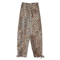 【ガニー/GANNI】のPrinted Satin Pants 人気、トレンドファッション・服の通販 founy(ファニー) ファッション Fashion レディースファッション Fashion for Women パンツ Pants & Trousers 2025年 2025 2025春夏・S/S Spring/Summer 2025 SS25 サテン Satin, Glossy Fabric ポケット Pocket, Pocket Detail リボン Ribbon, Bow レオパード Leopard, Animal Print ロング Long, Long-Length 今季 This Season, Current Season |ID:prp329100004348084