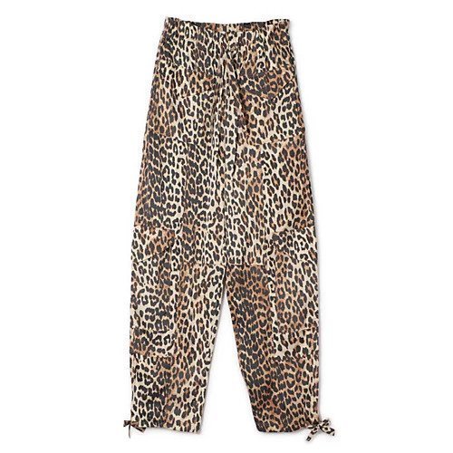 【ガニー/GANNI】のPrinted Satin Pants 人気、トレンドファッション・服の通販 founy(ファニー) 　ファッション　Fashion　レディースファッション　Fashion for Women　パンツ　Pants & Trousers　2025年　2025　2025春夏・S/S　Spring/Summer 2025 SS25　サテン　Satin, Glossy Fabric　ポケット　Pocket, Pocket Detail　リボン　Ribbon, Bow　レオパード　Leopard, Animal Print　ロング　Long, Long-Length　今季　This Season, Current Season　 other-1|ID: prp329100004348084 ipo3291000000034865316