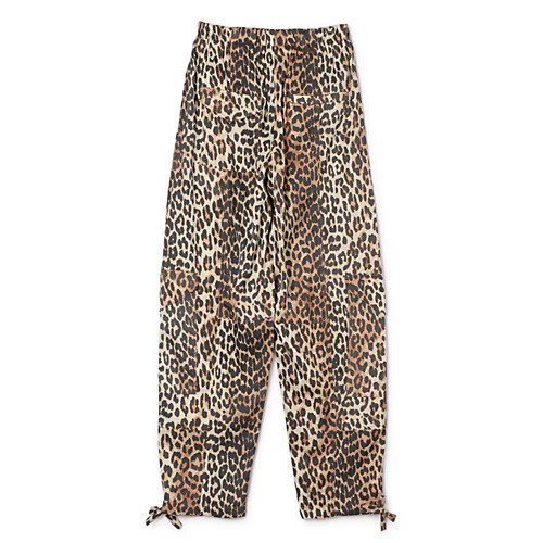 【ガニー/GANNI】のPrinted Satin Pants 人気、トレンドファッション・服の通販 founy(ファニー) 　ファッション　Fashion　レディースファッション　Fashion for Women　パンツ　Pants & Trousers　2025年　2025　2025春夏・S/S　Spring/Summer 2025 SS25　サテン　Satin, Glossy Fabric　ポケット　Pocket, Pocket Detail　リボン　Ribbon, Bow　レオパード　Leopard, Animal Print　ロング　Long, Long-Length　今季　This Season, Current Season　other-2|ID: prp329100004348084 ipo3291000000034865318