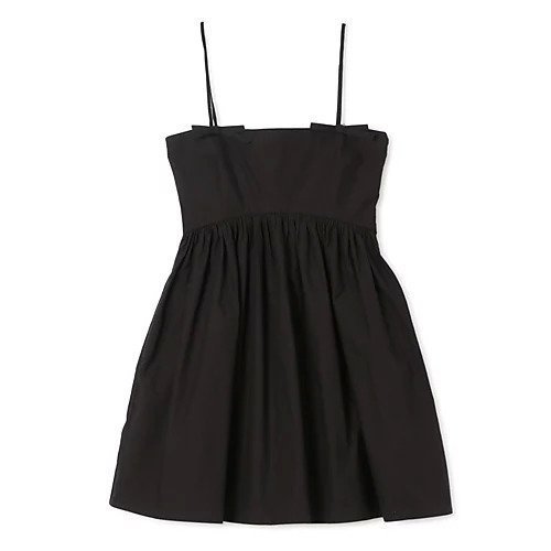 【ガニー/GANNI】のCotton Poplin Strap Dress インテリア・キッズ・メンズ・レディースファッション・服の通販 founy(ファニー) https://founy.com/ ファッション Fashion レディースファッション WOMEN ワンピース Dress ドレス Party Dresses 2025年 2025 2025春夏・S/S Ss,Spring/Summer,2025 ガーリー Girly ギャザー Gather シンプル Simple ラップ Wrap リボン Ribbon |ID: prp329100004348088 ipo3291000000032400532