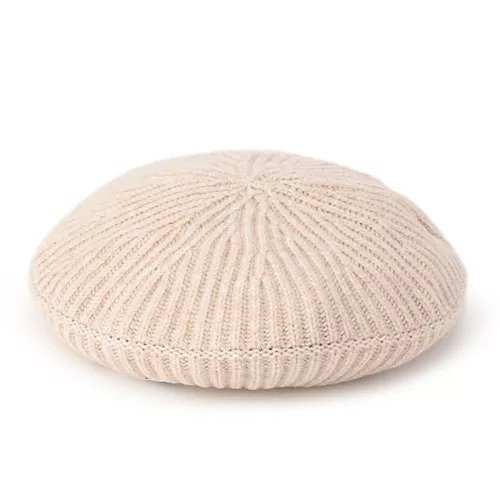 【ガニー/GANNI】のStructured Rib Beret インテリア・キッズ・メンズ・レディースファッション・服の通販 founy(ファニー) 　ファッション　Fashion　レディースファッション　Fashion for Women　2025年　2025　2025春夏・S/S　Spring/Summer 2025 SS25　シンプル　Simple, Minimal　フィット　Fit, Slim Fit　Brazilian Sand|ID: prp329100004348103 ipo3291000000032526111
