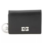 【ガニー/GANNI / GOODS】のGanni Bou Flap Card Holder Strass 人気、トレンドファッション・服の通販 founy(ファニー) 2025年 2025 2025春夏・S/S Ss,Spring/Summer,2025 コンパクト Compact ストーン Stone フラップ Flap フロント Front thumbnail Black|ID: prp329100004348109 ipo3291000000030971317