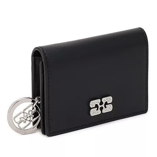 【ガニー/GANNI / GOODS】のGanni Bou Flap Card Holder Strass 人気、トレンドファッション・服の通販 founy(ファニー) 　2025年　2025　2025春夏・S/S　Ss,Spring/Summer,2025　コンパクト　Compact　ストーン　Stone　フラップ　Flap　フロント　Front　other-2|ID: prp329100004348109 ipo3291000000031259936