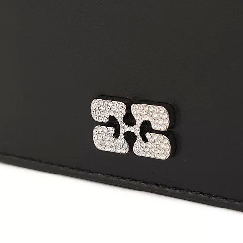 【ガニー/GANNI / GOODS】のGanni Bou Flap Card Holder Strass 人気、トレンドファッション・服の通販 founy(ファニー) 　2025年　2025　2025春夏・S/S　Ss,Spring/Summer,2025　コンパクト　Compact　ストーン　Stone　フラップ　Flap　フロント　Front　other-3|ID: prp329100004348109 ipo3291000000031259937