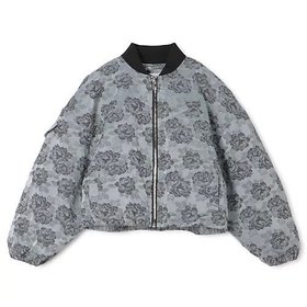 【ガニー/GANNI】 Botanical Jacquard Short Bomber Jacket人気、トレンドファッション・服の通販 founy(ファニー) ファッション Fashion レディースファッション WOMEN アウター Coat Outerwear ジャケット Jackets 2025年 2025 2025春夏・S/S Ss,Spring/Summer,2025 バランス Balance フェミニン Feminine フロント Front ポケット Pocket |ID:prp329100004348115