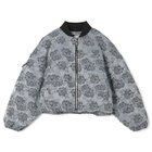 【ガニー/GANNI】のBotanical Jacquard Short Bomber Jacket 人気、トレンドファッション・服の通販 founy(ファニー) ファッション Fashion レディースファッション WOMEN アウター Coat Outerwear ジャケット Jackets 2025年 2025 2025春夏・S/S Ss,Spring/Summer,2025 バランス Balance フェミニン Feminine フロント Front ポケット Pocket thumbnail Illusion Blue|ID: prp329100004348115 ipo3291000000032401308