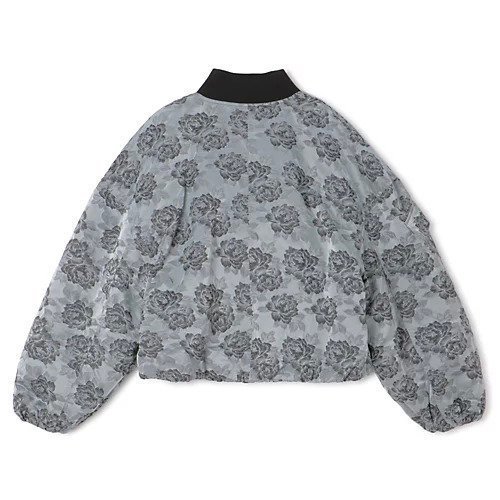 【ガニー/GANNI】のBotanical Jacquard Short Bomber Jacket 人気、トレンドファッション・服の通販 founy(ファニー) 　ファッション　Fashion　レディースファッション　WOMEN　アウター　Coat Outerwear　ジャケット　Jackets　2025年　2025　2025春夏・S/S　Ss,Spring/Summer,2025　バランス　Balance　フェミニン　Feminine　フロント　Front　ポケット　Pocket　other-2|ID: prp329100004348115 ipo3291000000032401310