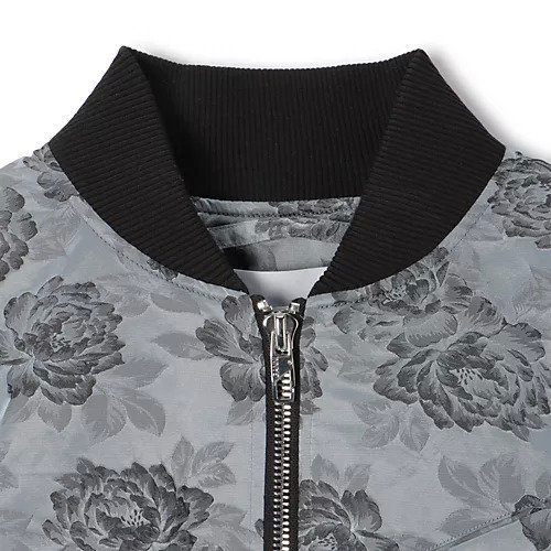 【ガニー/GANNI】のBotanical Jacquard Short Bomber Jacket 人気、トレンドファッション・服の通販 founy(ファニー) 　ファッション　Fashion　レディースファッション　WOMEN　アウター　Coat Outerwear　ジャケット　Jackets　2025年　2025　2025春夏・S/S　Ss,Spring/Summer,2025　バランス　Balance　フェミニン　Feminine　フロント　Front　ポケット　Pocket　other-3|ID: prp329100004348115 ipo3291000000032401312