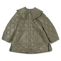 【ガニー/GANNI】のShiny Quilt Midi Jacket 人気、トレンドファッション・服の通販 founy(ファニー) ファッション Fashion レディースファッション Ladies' Fashion Online アウター Coat Outerwear ジャケット Jackets 2025年 2025 2025春夏・S/S Ss,Spring/Summer,2025 キルティング Quilting ジャケット Jacket フラット Flat ミドル Middle ライニング Lining |ID:prp329100004348116