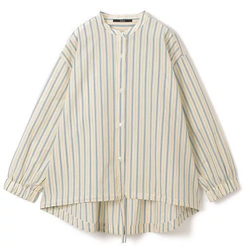 【ミューニック/Munich】のairy cotton lawn shirt outer 人気、トレンドファッション・服の通販 founy(ファニー) 　ファッション　Fashion　レディースファッション　WOMEN　アウター　Coat Outerwear　トップス・カットソー　Tops/Tshirt　シャツ/ブラウス　Shirts/Blouses　ドローコード　Draw Cord　フロント　Front　ラウンド　Round　ロング　Long　洗える　Washable　 other-1|ID: prp329100004349218 ipo3291000000030369568