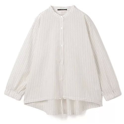 【ミューニック/Munich】のairy cotton lawn shirt outer インテリア・キッズ・メンズ・レディースファッション・服の通販 founy(ファニー) 　ファッション　Fashion　レディースファッション　WOMEN　アウター　Coat Outerwear　トップス・カットソー　Tops/Tshirt　シャツ/ブラウス　Shirts/Blouses　ドローコード　Draw Cord　フロント　Front　ラウンド　Round　ロング　Long　洗える　Washable　wht.S|ID: prp329100004349218 ipo3291000000030369570