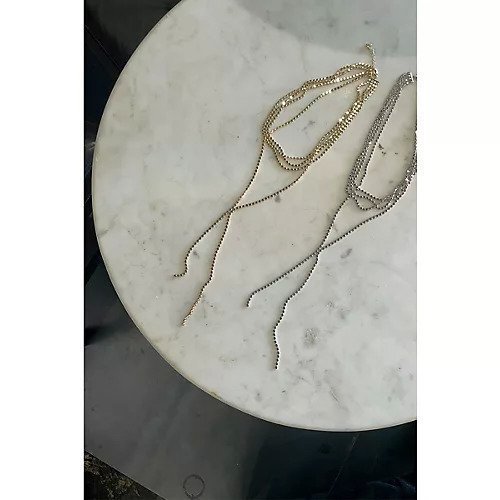 【マージュール/marjour】のTRIPLE CHAIN NECKLACE インテリア・キッズ・メンズ・レディースファッション・服の通販 founy(ファニー) 　ファッション　Fashion　レディースファッション　WOMEN　ジュエリー　Jewelry　ネックレス　Necklaces　チェーン　Chain　ネックレス　Necklace　フラット　Flat　SILVER|ID: prp329100004349261 ipo3291000000030369871