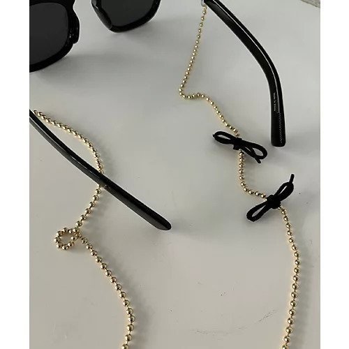 【マージュール/marjour】のRIBBON SUNGLASSES CHAIN 人気、トレンドファッション・服の通販 founy(ファニー) 　ファッション　Fashion　レディースファッション　Fashion for Women　サングラス&メガネ　Sunglasses & Eyewear　アシンメトリー　Asymmetrical Style　ガーリー　Girly, Feminine Style　サングラス　Sunglasses, Shades　シリコン　Silicone, Silicone Material　チェーン　Chain, Chain Strap　ベルベット　Velvet, Velvety　メガネ　Glasses, Eyewear　ラップ　Wrap, Wrap Design　リボン　Ribbon, Bow　ワイド　Wide, Wide Fit　旅行　Travel　other-3|ID: prp329100004349284 ipo3291000000031267609