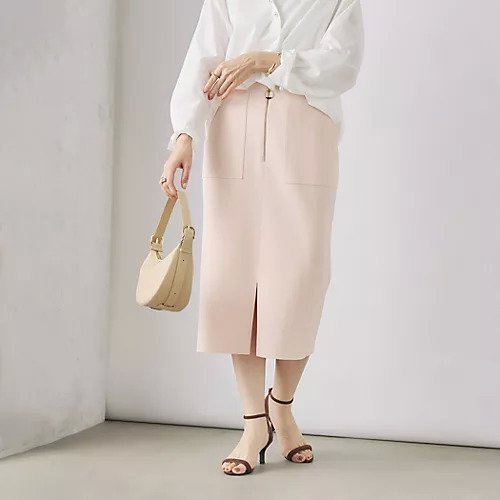 【ノーリーズソフィー/NOLLEY'S sophi】のウォッシャブルボンディングジョーゼットハーフジップタイトスカート インテリア・キッズ・メンズ・レディースファッション・服の通販 founy(ファニー) https://founy.com/ ファッション Fashion レディースファッション WOMEN スカート Skirt 2025年 2025 2025春夏・S/S Ss,Spring/Summer,2025 ジャージ Jersey フロント Front ボンディング Bonding 人気 Popularity 定番 Standard ビジネス 仕事 通勤 Business |ID: prp329100004350481 ipo3291000000031712871