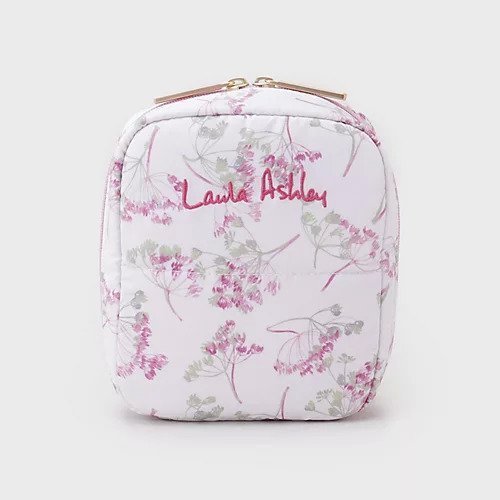 【ローラアシュレイホーム/LAURA ASHLEY HOME】のエイボンブリー柄 ポーチ インテリア・キッズ・メンズ・レディースファッション・服の通販 founy(ファニー) 　ファッション　Fashion　レディースファッション　WOMEN　ポーチ　Pouches　コレクション　Collection　スマート　Smart　プリント　Print　ポケット　Pocket　ポーチ　Pouch　メッシュ　Mesh　モチーフ　Motif　春　Spring　ピンク|ID: prp329100004350570 ipo3291000000030381769