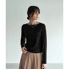 【スタイルデリ/STYLE DELI】のとろみワイドリブボートネックトップス 人気、トレンドファッション・服の通販 founy(ファニー) ファッション Fashion レディースファッション WOMEN トップス・カットソー Tops/Tshirt インナー Inner 春 Spring カットソー Cut And Sew カーディガン Cardigan サロペット Overalls シンプル Simple ジャケット Jacket とろみ Thickness チェリー Cherry デニム Denim 定番 Standard 長袖 Long Sleeve フィット Fit ポケット Pocket ワイドリブ Wide Rib 夏 Summer thumbnail ブラック|ID: prp329100004352357 ipo3291000000030394536