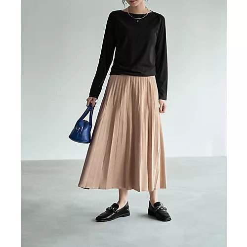 【スタイルデリ/STYLE DELI】のとろみワイドリブボートネックトップス 人気、トレンドファッション・服の通販 founy(ファニー) 　ファッション　Fashion　レディースファッション　Fashion for Women　トップス・カットソー　Cut & Sew Tops　インナー　Innerwear　春　Spring　カットソー　Cut and Sewn Top　カーディガン　Cardigan, Knitwear　サロペット　Overalls, Salopette　シンプル　Simple, Minimal　ジャケット　Jacket, Outerwear　とろみ　Fluid, Flowy Fabric　チェリー　Cherry, Cherry Pattern　デニム　Denim, Jeans Material　定番　Standard, Basic Item　長袖　Long Sleeve, Full Sleeve　フィット　Fit, Slim Fit　ポケット　Pocket, Pocket Detail　ワイドリブ　Wide Rib, Wide Ribbed Knit　夏　Summer　other-2|ID: prp329100004352357 ipo3291000000034102878