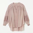 【ヌキテパ/NE QUITTEZ PAS】のCOTTON VOILE LACE & PIN TUCK BLOUSE 【HPS別注】PINK|ID: prp329100004352363 ipo3291000000036313638