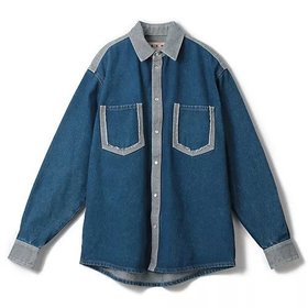 【マルニ/MARNI】のSHIRT 人気、トレンドファッション・服の通販 founy(ファニー) ファッション Fashion レディースファッション WOMEN トップス・カットソー Tops/Tshirt シャツ/ブラウス Shirts/Blouses 2024年 2024 2024-2025秋冬・A/W Aw/Autumn/Winter/Fw/Fall/2024-2025 ウエスタン Western デニム Denim ハンド Hand ポケット Pocket リメイク Remake 洗える Washable |ID:prp329100004352365