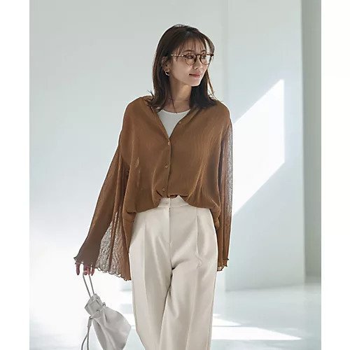 【スタイルデリ/STYLE DELI】のシャーリングシフォン楊柳風ブラウス インテリア・キッズ・メンズ・レディースファッション・服の通販 founy(ファニー) https://founy.com/ ファッション Fashion レディースファッション WOMEN トップス・カットソー Tops/Tshirt シャツ/ブラウス Shirts/Blouses イエロー Yellow インナー Inner ギャザー Gather シアー Sheer シフォン Chiffon シャーリング Shirring スリーブ Sleeve タンク Tank タートル Turtle ドレープ Drape 定番 Standard 人気 Popularity バランス Balance フロント Front ポケット Pocket 夏 Summer ビジネス 仕事 通勤 Business |ID: prp329100004352368 ipo3291000000030394584