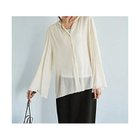 【スタイルデリ/STYLE DELI】のシャーリングシフォン楊柳風ブラウス クリーム|ID: prp329100004352368 ipo3291000000036310458
