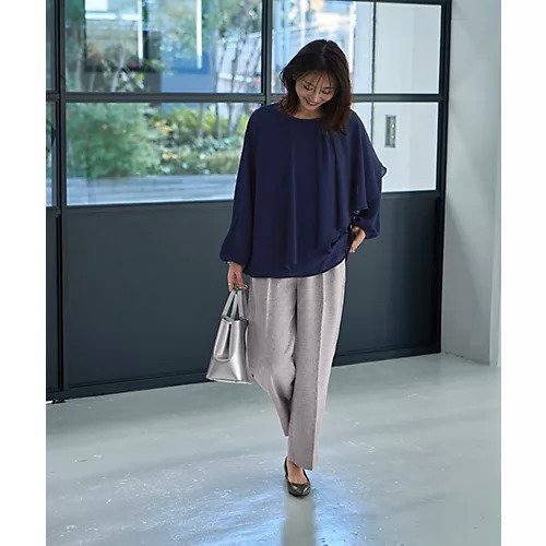 【スタイルデリ/STYLE DELI】の【LUXE】縦シボ片側ケープブラウス インテリア・キッズ・メンズ・レディースファッション・服の通販 founy(ファニー) https://founy.com/ ファッション Fashion レディースファッション WOMEN トップス・カットソー Tops/Tshirt シャツ/ブラウス Shirts/Blouses 春 Spring ジャケット Jacket ジョーゼット Georgette チュニック Tunic ドレープ Drape ポケット Pocket A/W・秋冬 Aw・Autumn/Winter・Fw・Fall-Winter |ID: prp329100004352369 ipo3291000000030394588