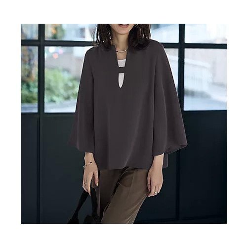 【スタイルデリ/STYLE DELI】のさらさらツイルフロントバーブラウス インテリア・キッズ・メンズ・レディースファッション・服の通販 founy(ファニー) https://founy.com/ ファッション Fashion レディースファッション WOMEN トップス・カットソー Tops/Tshirt シャツ/ブラウス Shirts/Blouses インナー Inner スリット Slit スリーブ Sleeve チュニック Tunic ツイル Twill ドレープ Drape 時計 Clock 長袖 Long Sleeve バランス Balance バングル Bangle フォルム Form フレア Flare フロント Front ポケット Pocket 冬 Winter 夏 Summer |ID: prp329100004352370 ipo3291000000030582497