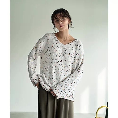 【スタイルデリ/STYLE DELI】のカラーポップコーンVネックニットトップス インテリア・キッズ・メンズ・レディースファッション・服の通販 founy(ファニー) https://founy.com/ ファッション Fashion レディースファッション WOMEN トップス・カットソー Tops/Tshirt ニット Knit Tops Vネック V-Neck イエロー Yellow インナー Inner オレンジ Orange カラフル Colorful シアー Sheer ストレート Straight デコルテ Decolletage デニム Denim パープル Purple フォルム Form ベロア Velor ポケット Pocket ランダム Random 夏 Summer |ID: prp329100004352388 ipo3291000000030815598