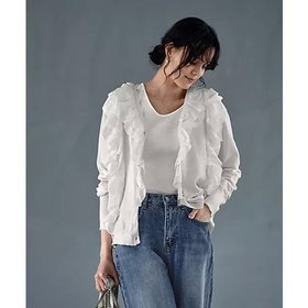 【スタイルデリ/STYLE DELI】の【LUXE】シフォンフリルニットカーディガン 人気、トレンドファッション・服の通販 founy(ファニー) ファッション Fashion レディースファッション WOMEN トップス・カットソー Tops/Tshirt ニット Knit Tops カーディガン Cardigans インナー Inner エアリー Airy 春 Spring 秋 Autumn/Fall クール Cool シンプル Simple ジャケット Jacket ストレート Straight タートルネック Turtleneck デコルテ Decolletage ハイネック High Neck フィット Fit フリル Frills フロント Front ベーシック Basic ポケット Pocket モノトーン Monotone 冬 Winter 夏 Summer ビジネス 仕事 通勤 Business |ID:prp329100004352393