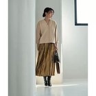 【スタイルデリ/STYLE DELI】のしっとりもっちりVネックカーディガン ベージュ|ID: prp329100004352394 ipo3291000000030394689