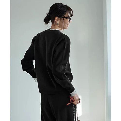 【スタイルデリ/STYLE DELI】のしっとりもっちりVネックカーディガン 人気、トレンドファッション・服の通販 founy(ファニー) 　ファッション　Fashion　レディースファッション　WOMEN　トップス・カットソー　Tops/Tshirt　カーディガン　Cardigans　Vネック　V-Neck　インナー　Inner　カットソー　Cut And Sew　カーディガン　Cardigan　サロペット　Overalls　シンプル　Simple　ジャケット　Jacket　ストレート　Straight　定番　Standard　長袖　Long Sleeve　リアル　Real　夏　Summer　other-3|ID: prp329100004352394 ipo3291000000031266813
