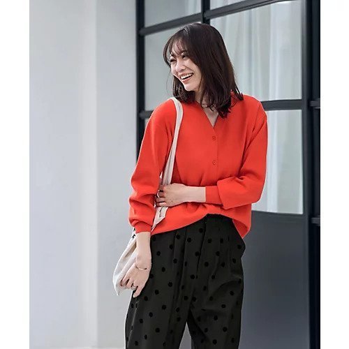 【スタイルデリ/STYLE DELI】のしっとりもっちりVネックカーディガン 人気、トレンドファッション・服の通販 founy(ファニー) ファッション Fashion レディースファッション Fashion for Women トップス・カットソー Cut & Sew Tops カーディガン・羽織り Layered Style Cardigans Vネックトップス V-Neck Tops / V-Cut Neckline Shirts インナー Innerwear カットソー Cut and Sewn Top カーディガン Cardigan, Knitwear サロペット Overalls, Salopette シンプル Simple, Minimal ジャケット Jacket, Outerwear ストレート Straight, Straight Cut 定番 Standard, Basic Item 長袖 Long Sleeve, Full Sleeve フロント Front, Front Design リアル Real, Realistic other-1|ID: prp329100004352394 ipo3291000000034565789