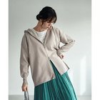 【スタイルデリ/STYLE DELI】のダブルファスナーニットパーカー 人気、トレンドファッション・服の通販 founy(ファニー) ファッション Fashion レディースファッション WOMEN トップス・カットソー Tops/Tshirt ニット Knit Tops パーカ Sweats イエロー Yellow 春 Spring 軽量 Lightweight ショルダー Shoulder シルバー Silver ジャケット Jacket スウェット Sweat ストレート Straight スリット Slit ダブル Double ドロップ Drop 定番 Standard バランス Balance パーカー Hoodie フィット Fit フォルム Form フロント Front ブルゾン Blouson ポケット Pocket 冬 Winter A/W・秋冬 Aw・Autumn/Winter・Fw・Fall-Winter ビジネス 仕事 通勤 Business thumbnail グレージュ|ID: prp329100004352401 ipo3291000000030394743