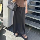 【ノーリーズ/NOLLEY'S】の【WEB限定】デザインサテンバイアスタイトスカート ブラック|ID: prp329100004352408 ipo3291000000031712785