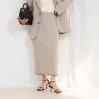 【リエミラー/Rie Miller】の《セットアップ対応》リネンライクタイトスカート 人気、トレンドファッション・服の通販 founy(ファニー) ファッション Fashion レディースファッション WOMEN セットアップ Setup スカート Skirt 2025年 2025 2025春夏・S/S Ss,Spring/Summer,2025 ジャケット Jacket セットアップ Set Up リネン Linen thumbnail ベージュ|ID: prp329100004352414 ipo3291000000030394796