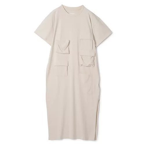 【エムエム6 メゾン マルタン マルジェラ/MM6 Maison Martin Margiela】のMidi Dress インテリア・キッズ・メンズ・レディースファッション・服の通販 founy(ファニー) 　ファッション　Fashion　レディースファッション　WOMEN　ワンピース　Dress　ドレス　Party Dresses　2024年　2024　2024-2025秋冬・A/W　Aw/Autumn/Winter/Fw/Fall/2024-2025　ポケット　Pocket　マキシ　Maxi　リゾート　Resort　洗える　Washable　Chalk|ID: prp329100004352424 ipo3291000000030394843