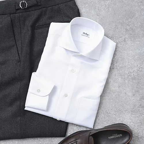 【ノーリーズ グッドマン/NOLLEY'S goodman / MEN】のSMART TECH《吸水速乾/防シワ》イージーアイロンWD ドレスシャツ 25SS インテリア・キッズ・メンズ・レディースファッション・服の通販 founy(ファニー) 　ファッション　Fashion　メンズファッション　Fashion for Men　2025年　2025　2025春夏・S/S　Spring/Summer 2025 SS25　スマート　Smart, Elegant　スーツ　Suit, Formalwear　ドレス　Dress, One-Piece　ビジネス 仕事 通勤　Business / Work / Commuting　ワイド　Wide, Wide Fit　吸水　Absorbent, Quick-Dry　定番　Standard, Basic Item　ホワイト|ID: prp329100004352535 ipo3291000000033841264