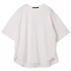 【ミューニック/Munich】のhigh twist jersey round hem T-shirt 人気、トレンドファッション・服の通販 founy(ファニー) ファッション Fashion レディースファッション WOMEN トップス・カットソー Tops/Tshirt シャツ/ブラウス Shirts/Blouses ロング / Tシャツ T-Shirts ジャージー Jersey ラウンド Round 洗える Washable thumbnail ホワイト|ID: prp329100004355510 ipo3291000000030426907