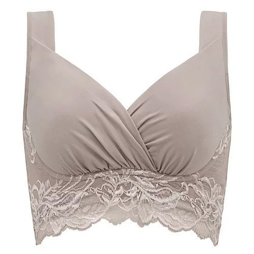 【ブラデリスニューヨークピース/BRADELIS New York peace】のやさしくバストキャッチ綿混ノンワイヤーブラ24 インテリア・キッズ・メンズ・レディースファッション・服の通販 founy(ファニー) 　ファッション　Fashion　レディースファッション　Fashion for Women　アンダー　Underwear Essentials　エレガント 上品　Elegant　カシュクール　Wrap Design　ショルダー　Shoulder, Shoulder Strap　ストレッチ　Stretch, Stretchy Fabric　タンク　Tank Top, Sleeveless Top　フィット　Fit, Slim Fit　ボタニカル　Botanical, Floral Pattern　ラグジュアリー　Luxury, Elegant　レース　Lace, Lace Fabric　ワイヤー　Wire, Wired Bra　グレージュ|ID: prp329100004355533 ipo3291000000030427057