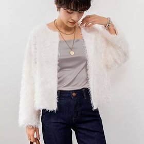 【ノーリーズソフィー/NOLLEY'S sophi】 フリンジカットジャガードボレロジャケット人気、トレンドファッション・服の通販 founy(ファニー) ファッション Fashion レディースファッション WOMEN アウター Coat Outerwear ジャケット Jackets ボレロ Bolero jackets 2024年 2024 2024-2025秋冬・A/W Aw/Autumn/Winter/Fw/Fall/2024-2025 おすすめ Recommend ショート Short ジャケット Jacket ボトム Bottom エレガント 上品 Elegant |ID:prp329100004356296